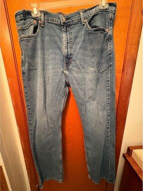 Levi’s 505 Regular Fit Men’s Jeans 40x30 Blue Stretch Denim